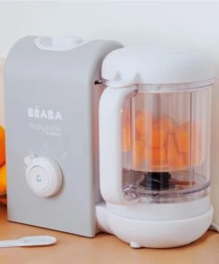 Beaba Babycook® Solo Express Baby Food Steamer & Blender - Grey -Baby Product Store beaba baby weaning beaba babycook solo express baby food steamer blender grey 34447968698533