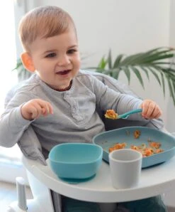 Beaba Silicone Meal Set (4 Pk) - Jungle Mist -Baby Product Store beaba baby weaning beaba silicone meal set 4 pk jungle mist 34448933290149