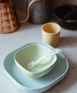 Beaba Béaba 4 Piece Silicone Meal Set - Blue