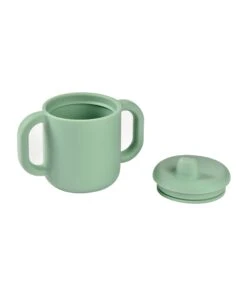 Beaba Silicone Weaning Essentials Meal Set - Sage Green -Baby Product Store beaba baby weaning beaba silicone weaning essentials meal set sage green 34447987277989