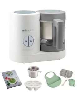 Beaba Babycook Neo Complete Weaning Bundle (5 Pieces) - Grey/White