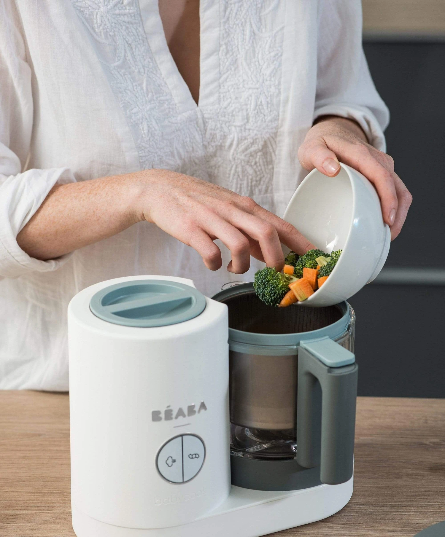 Beaba Babycook Neo Essentials Bundle (4 Pieces) - Grey/White 2 Beaba Babycook Neo Essentials Bundle (4 Pieces) - Grey/White - Image 2