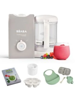 Beaba Solo Express Complete Weaning Bundle (5 Pieces) - White