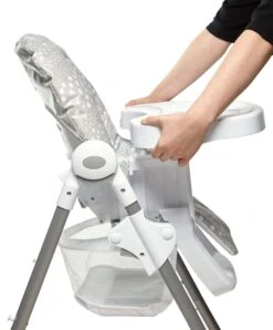 Snax Adjustable Grey Spot Highchair & Beaba Meal Set - Jungle Mist -Baby Product Store beaba snax adjustable grey spot highchair beaba meal set jungle mist 34513307828389