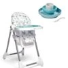 Snax Happy Planet Highchair & Beaba Meal Set - Jungle Mist