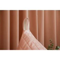 Nobodinoz Essaouira Velvet Bean Bag - Bloom Pink -Baby Product Store beanbag bedroom