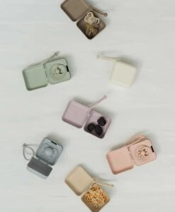 BIBS Dummy Box - Ivory -Baby Product Store bibs world bottle feeding bibs pacifier box ivory 34527328895141