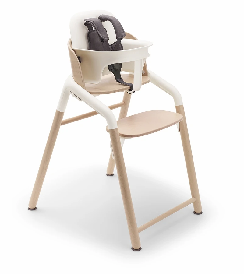 Bugaboo Giraffe Complete High Chair - Neutral Wood / White 2 Bugaboo Giraffe Complete High Chair - Neutral Wood / White - Image 2