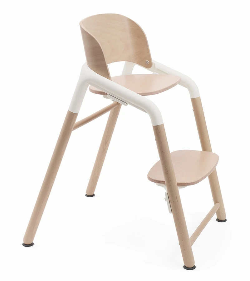 Bugaboo Giraffe Complete High Chair - Neutral Wood / White 4 Bugaboo Giraffe Complete High Chair - Neutral Wood / White - Image 4