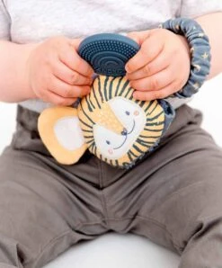 Cheeky Chompers Bertie The Lion Sensory Teething Toy -Baby Product Store cheeky chompers branded travel toys cheeky chompers bertie the lion sensory teething toy 34544007610533