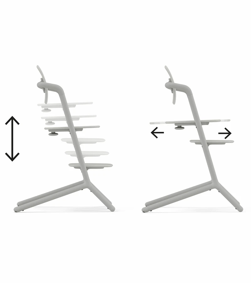 Cybex LEMO 2 High Chair 3-in-1 Set - Suede Grey 4 Cybex LEMO 2 High Chair 3-in-1 Set - Suede Grey - Image 4