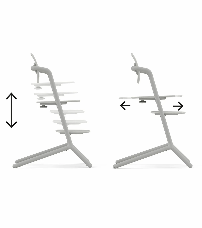 Cybex LEMO 2 High Chair - Suede Grey 3 Cybex LEMO 2 High Chair - Suede Grey - Image 3