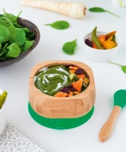 Eco Rascals Bowl & Spoon Set - Green