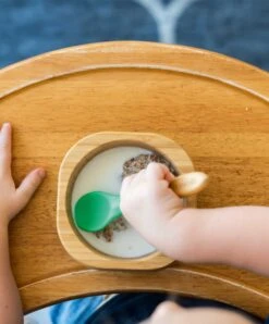 Eco Rascals Bowl & Spoon Set - Green -Baby Product Store eco rascals baby weaning eco rascals bowl spoon set green 34530005811365