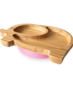 Eco Rascals Elephant Plate - Pink -Baby Product Store eco rascals baby weaning eco rascals elephant plate pink 34530049556645