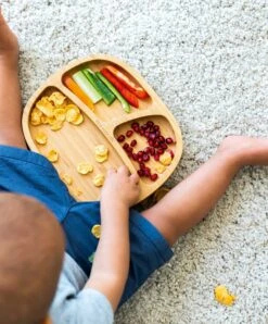 Eco Rascals Toddler Plate - Green -Baby Product Store eco rascals baby weaning eco rascals toddler plate green 34530023276709