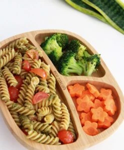 Eco Rascals Toddler Plate - Grey -Baby Product Store eco rascals baby weaning eco rascals toddler plate grey 34536636219557