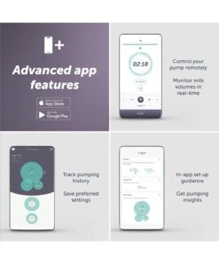 Elvie Double Electric Breast Pump -Baby Product Store elvie breastfeeding elvie double electric breast pump 33561626837157