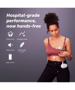 Elvie Stride Double Electric Breast Pump -Baby Product Store elvie breastfeeding elvie stride double electric breast pump 33564936306853