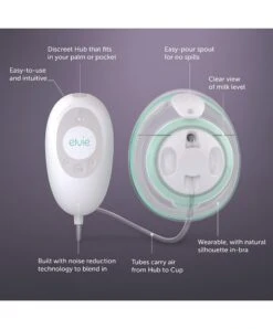 Elvie Stride Single Electric Breast Pump -Baby Product Store elvie breastfeeding elvie stride single electric breast pump 33564918055077