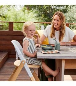 Ergobaby Evolve Chair + Kitchen Helper Bundle - Natural Wood -Baby Product Store ergobaby evolve chair kitchen helper bundle natural wood 115