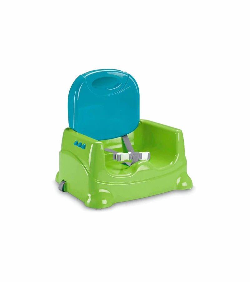 Fisher Price Fisher-Price Healthy Care Portable Booster Chair In Green/Blue 2 Fisher Price Fisher-Price Healthy Care Portable Booster Chair In Green/Blue - Image 2
