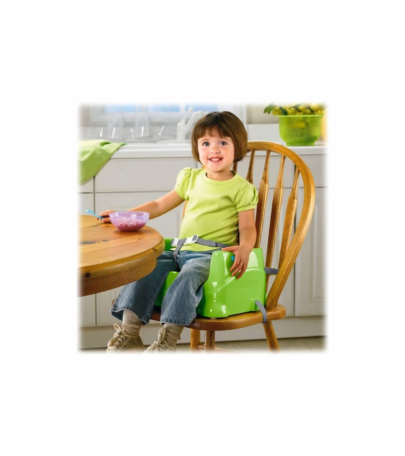 Fisher Price Fisher-Price Healthy Care Portable Booster Chair In Green/Blue 4 Fisher Price Fisher-Price Healthy Care Portable Booster Chair In Green/Blue - Image 4