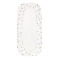 Nobodinoz Melody Newborn Fitted Crib Sheet - Flore -Baby Product Store fitted sheet moses basket