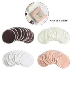 Fraupow Reusable Nursing Pads - Pack Of 8 7 Fraupow Reusable Nursing Pads - Pack Of 8 -Baby Product Store fraupow breastfeeding fraupow nursing pads pack of 8 34311989526693