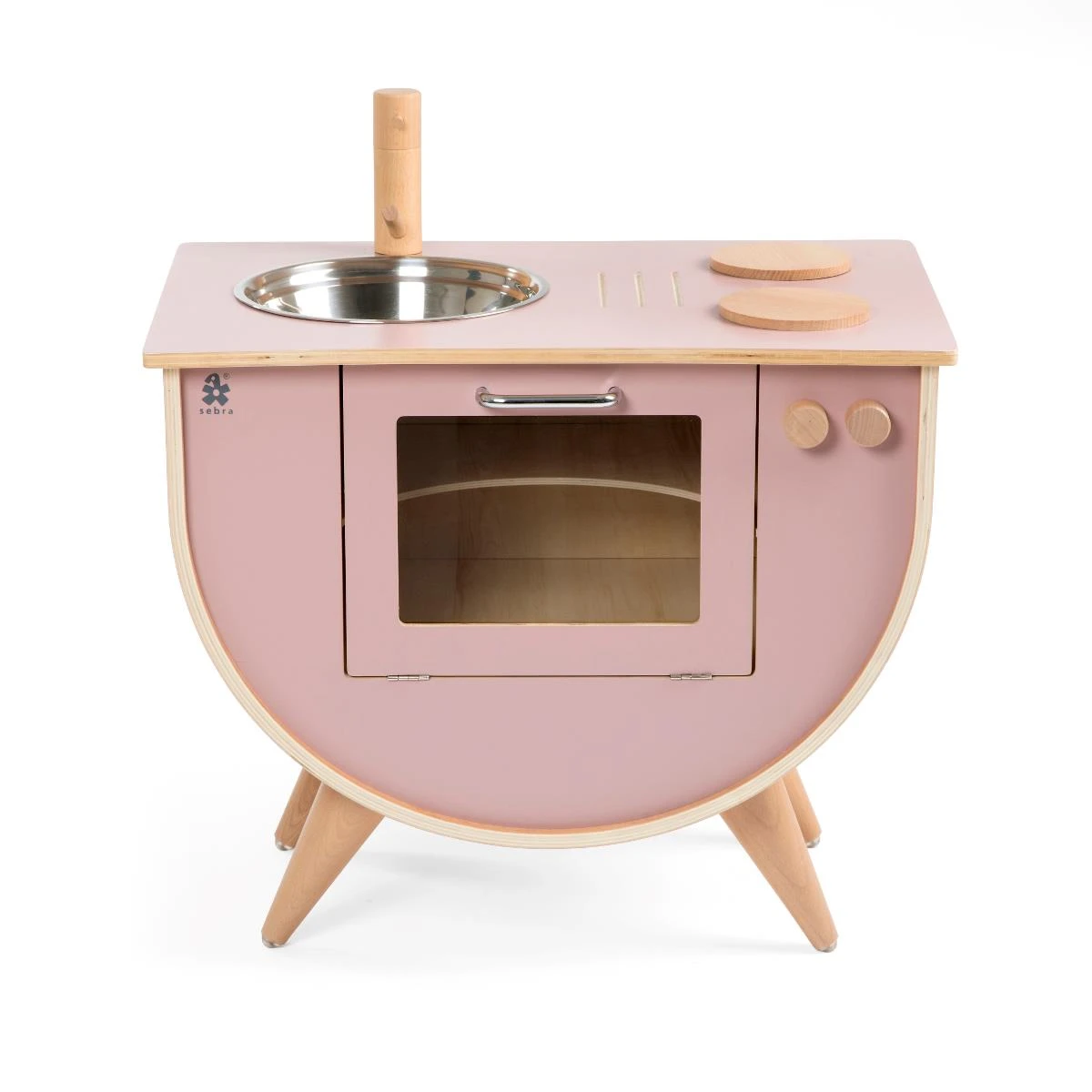 Sebra Play Kitchen - Blossom Pink 1 Sebra Play Kitchen - Blossom Pink