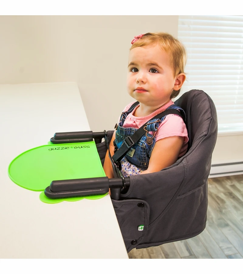 Guzzie+Guss Perch Hanging High Chair - Black 2 Guzzie+Guss Perch Hanging High Chair - Black - Image 2