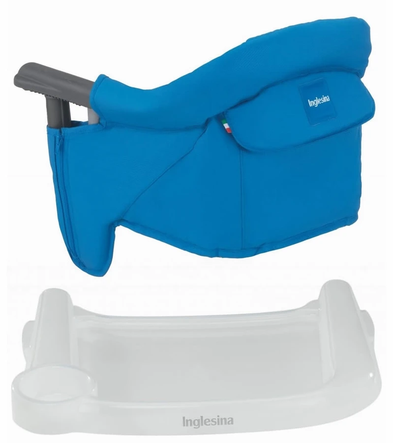 Inglesina Fast Table Chair & Tray - Blue 1 Inglesina Fast Table Chair & Tray - Blue