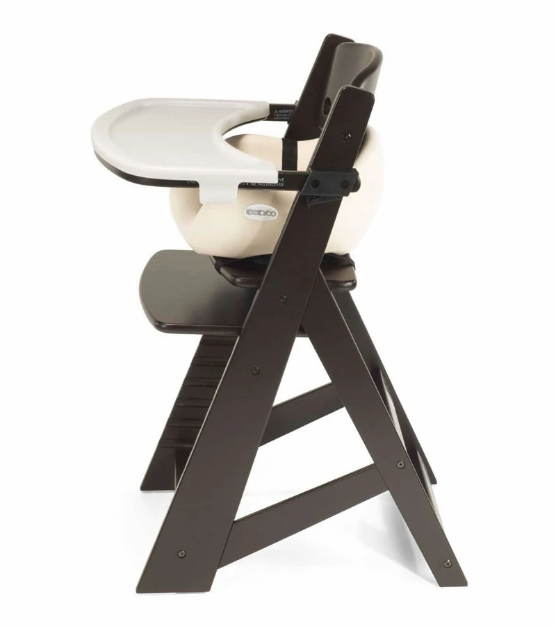 Keekaroo Height Right High Chair & Infant Insert - Espresso / Vanilla 2 Keekaroo Height Right High Chair & Infant Insert - Espresso / Vanilla - Image 2