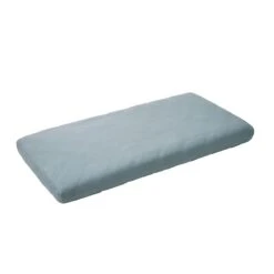 Leander Baby Cot Sheet (2 Pack) In Misty Blue