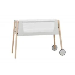 Leander Linea Side By Side Bed - Beech