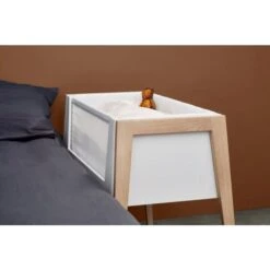 Leander Linea Side By Side Bed - Beech -Baby Product Store leander linea side by side bed beech 700731