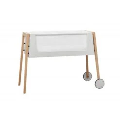 Leander Linea Side By Side Bed - Oak