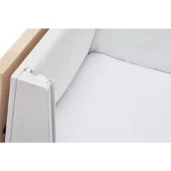 Leander Linea Side By Side Bed - Oak -Baby Product Store leander linea side by side bed oak 921597