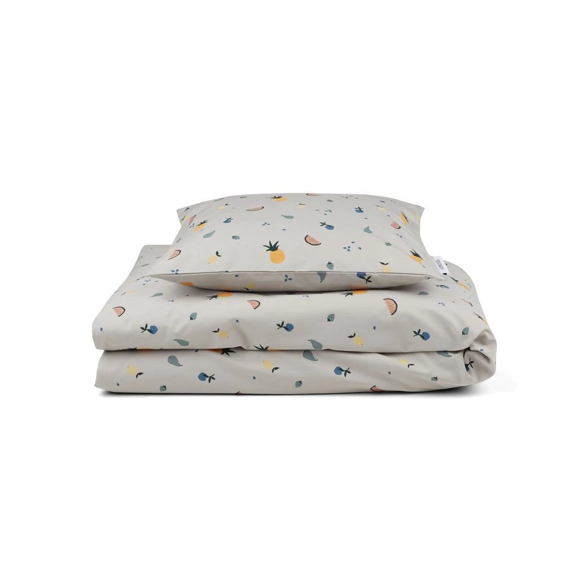 Liewood Carmen Baby Bedding Set - Fruit Dove Blue (70 X 100cm) 1 Liewood Carmen Baby Bedding Set - Fruit Dove Blue (70 X 100cm)