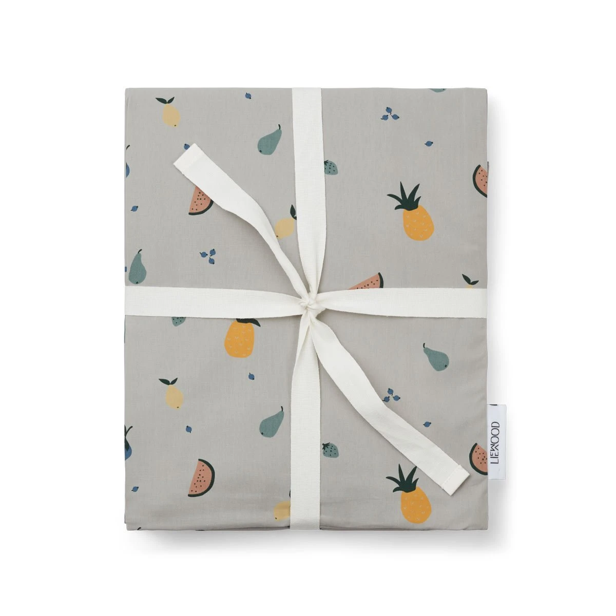 Liewood Carmen Baby Bedding Set - Fruit Dove Blue (70 X 100cm) 2 Liewood Carmen Baby Bedding Set - Fruit Dove Blue (70 X 100cm) - Image 2