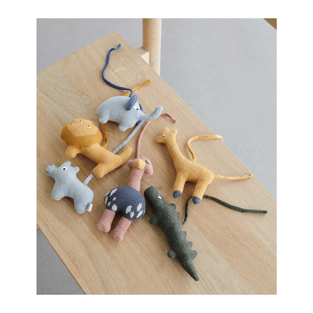 Liewood Helmut Playgym Accessories In Safari Mix (6 Pack) 2 Liewood Helmut Playgym Accessories In Safari Mix (6 Pack) - Image 2