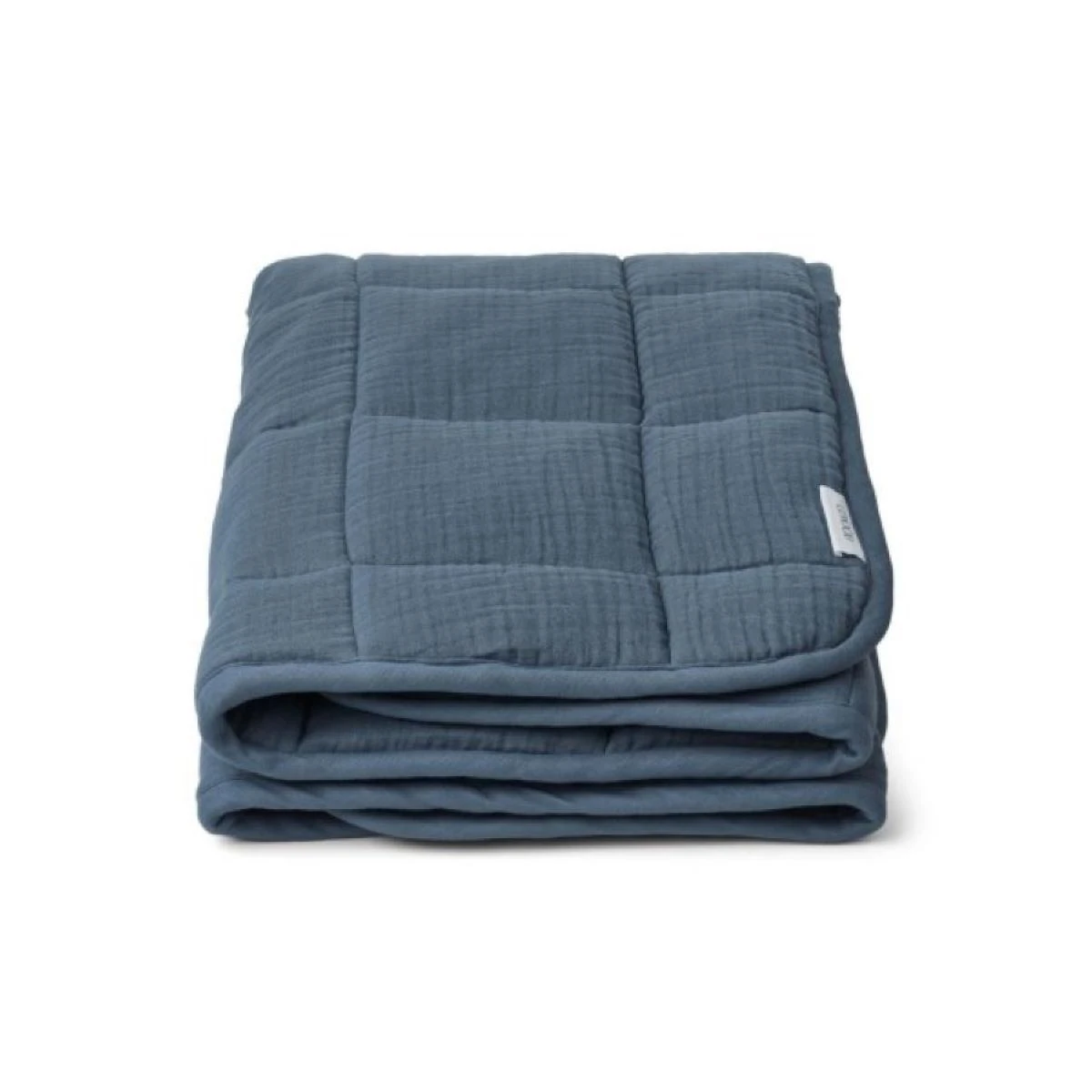 Liewood Mette Quilted Blanket In Blue Wave 1 Liewood Mette Quilted Blanket In Blue Wave