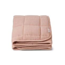 Liewood Mette Quilted Blanket In Rose