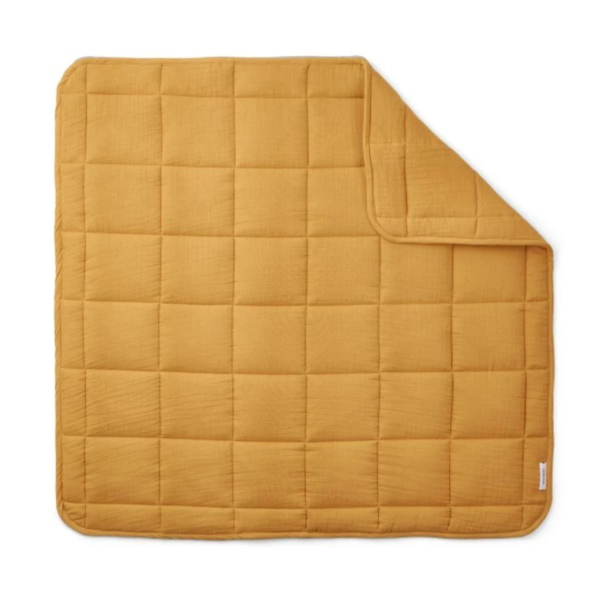 Liewood Mette Quilted Blanket In Yellow Mellow 2 Liewood Mette Quilted Blanket In Yellow Mellow - Image 2