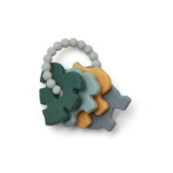Liewood Penny Teether In Blue Multi Mix