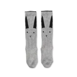 Liewood Sofia Knee Socks - Rabbit Grey (Pack-2)