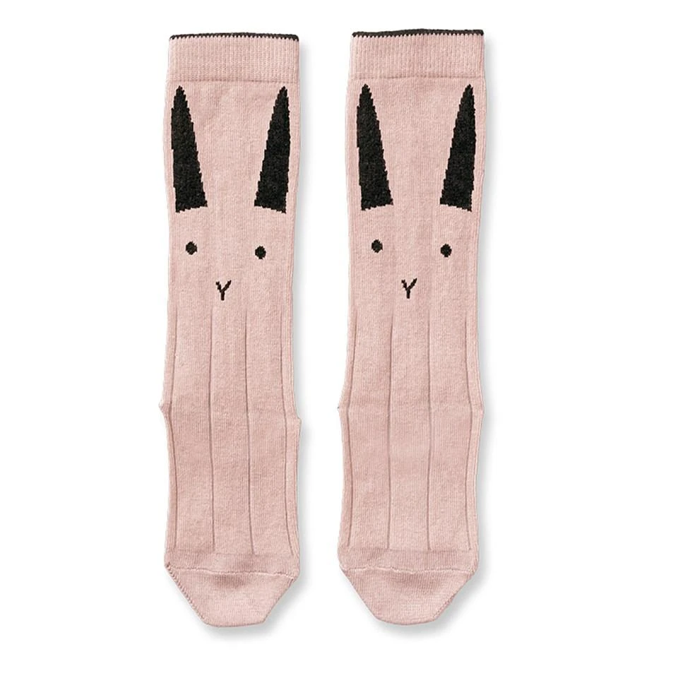 Liewood Sofia Socks In Rabbit Rose (2 Pack) 2 Liewood Sofia Socks In Rabbit Rose (2 Pack) - Image 2