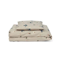 Liewood Ingeborg Junior Bedding Set - Little Dragon / Dark Sandy Mix