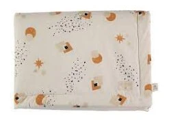 Nobodinoz Laponia Mini Blanket - Sunset Eclipse/ Natural