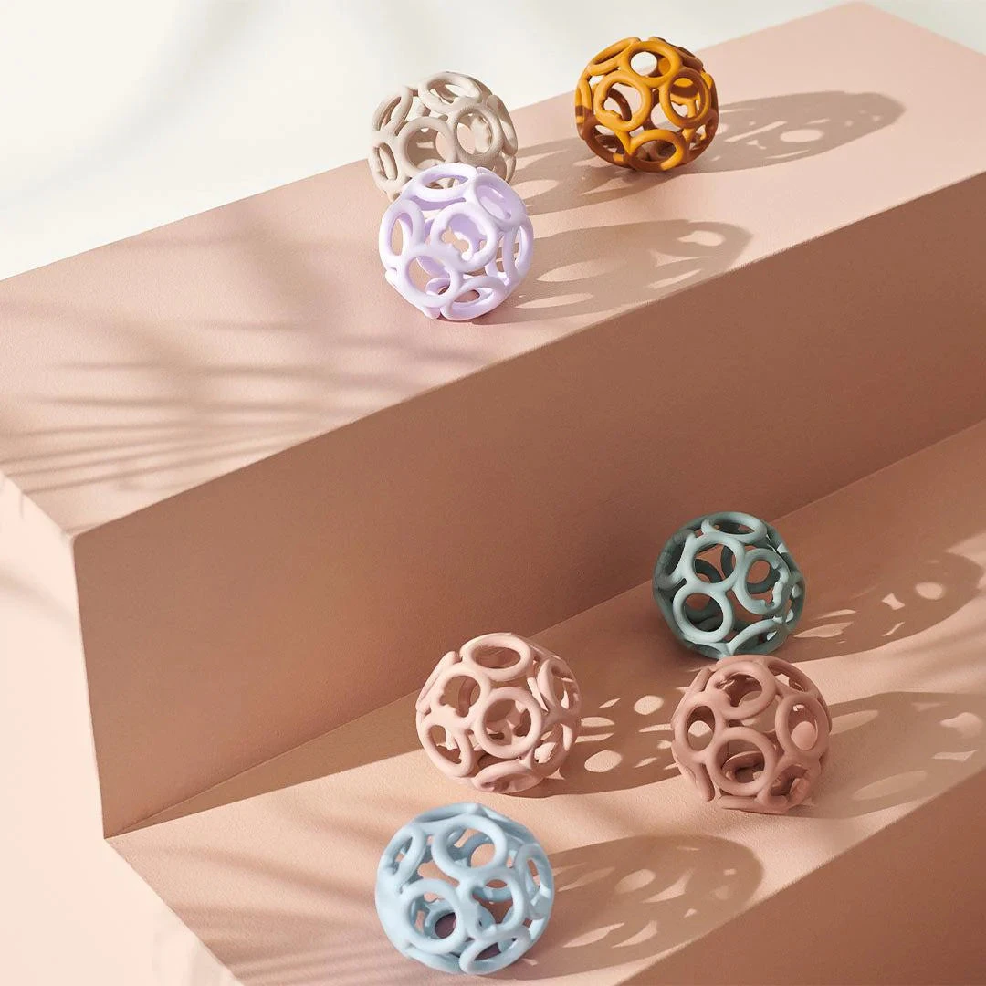 Liewood Jasmin Teether Ball - Peppermint 2 Liewood Jasmin Teether Ball - Peppermint - Image 2